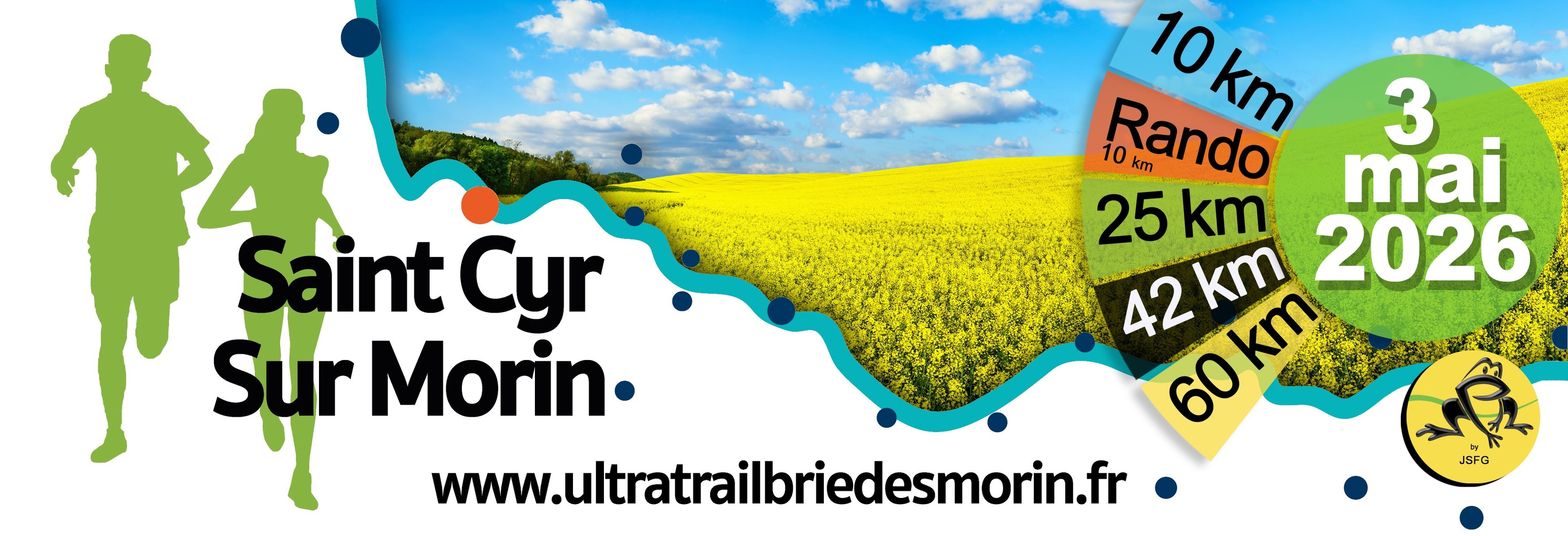 Bannière Trails de la Brie des Morin 2026